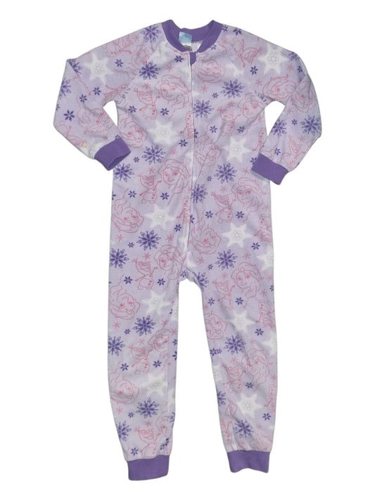 Licensed - Frozen Fleece Onesie - Size 4 to 5