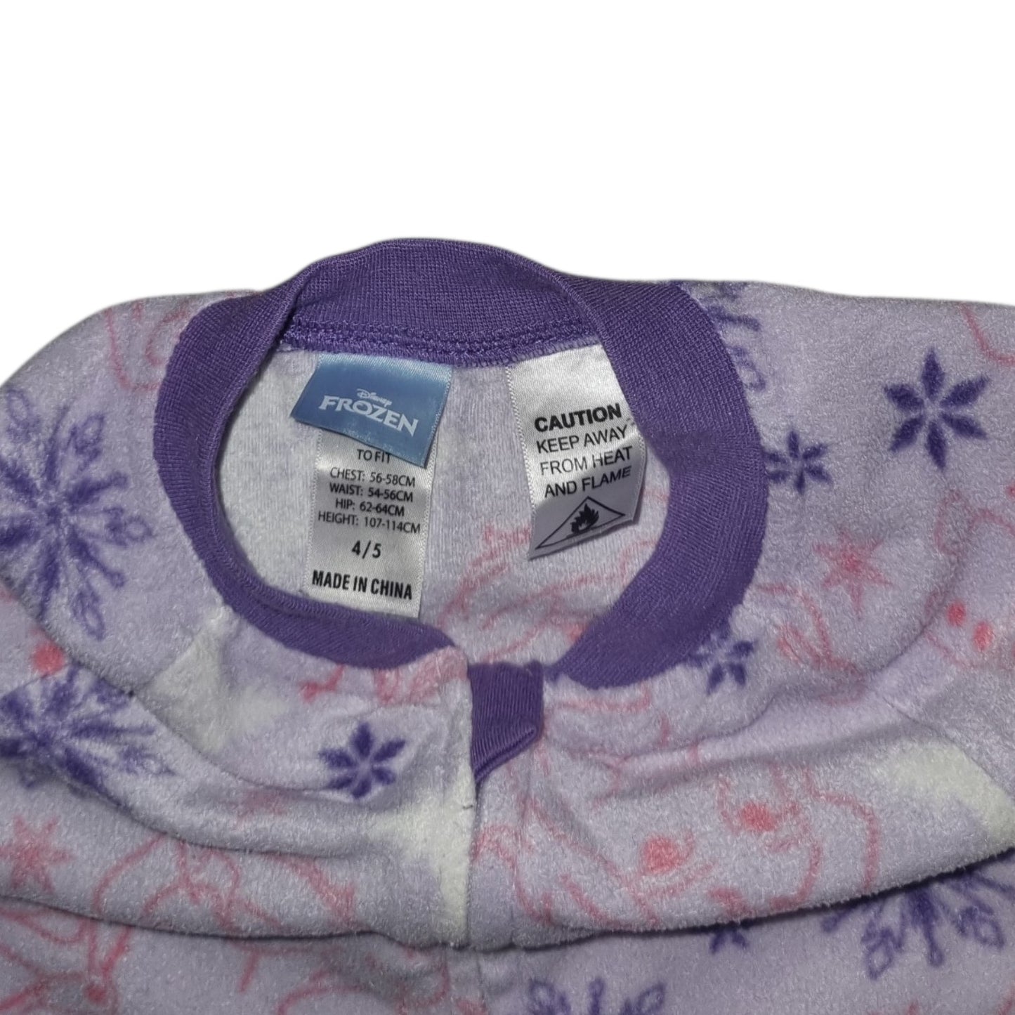 Licensed - Frozen Fleece Onesie - Size 4 to 5