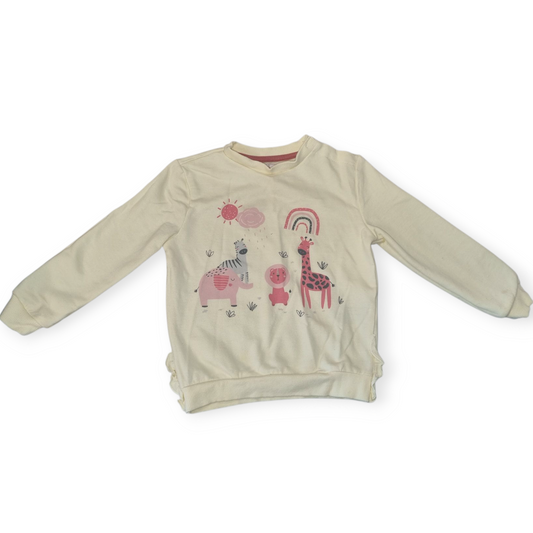 Higgledee - Pale Yellow Jumper - Size 2