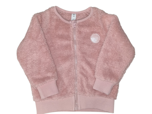 Hux Baby - Blossom Fur Jacket - Size 2