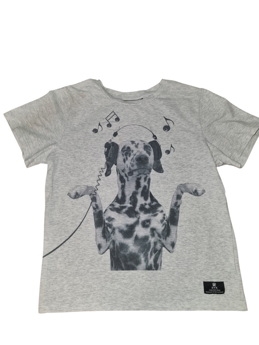 Rock Your Kids - Dalmation Graphic T - Size 6