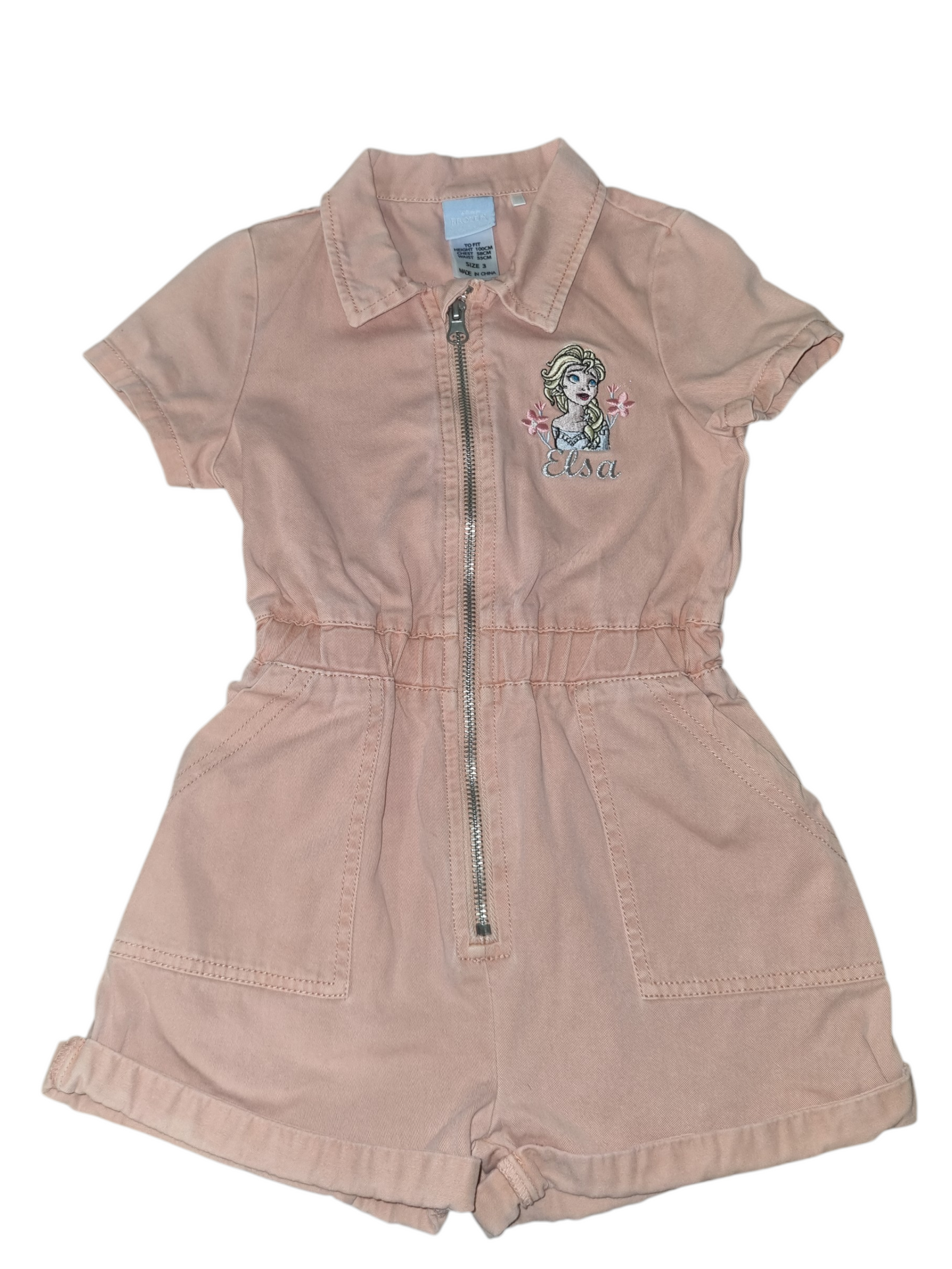 Licensed - Elsa Jumpsuit - Size 3