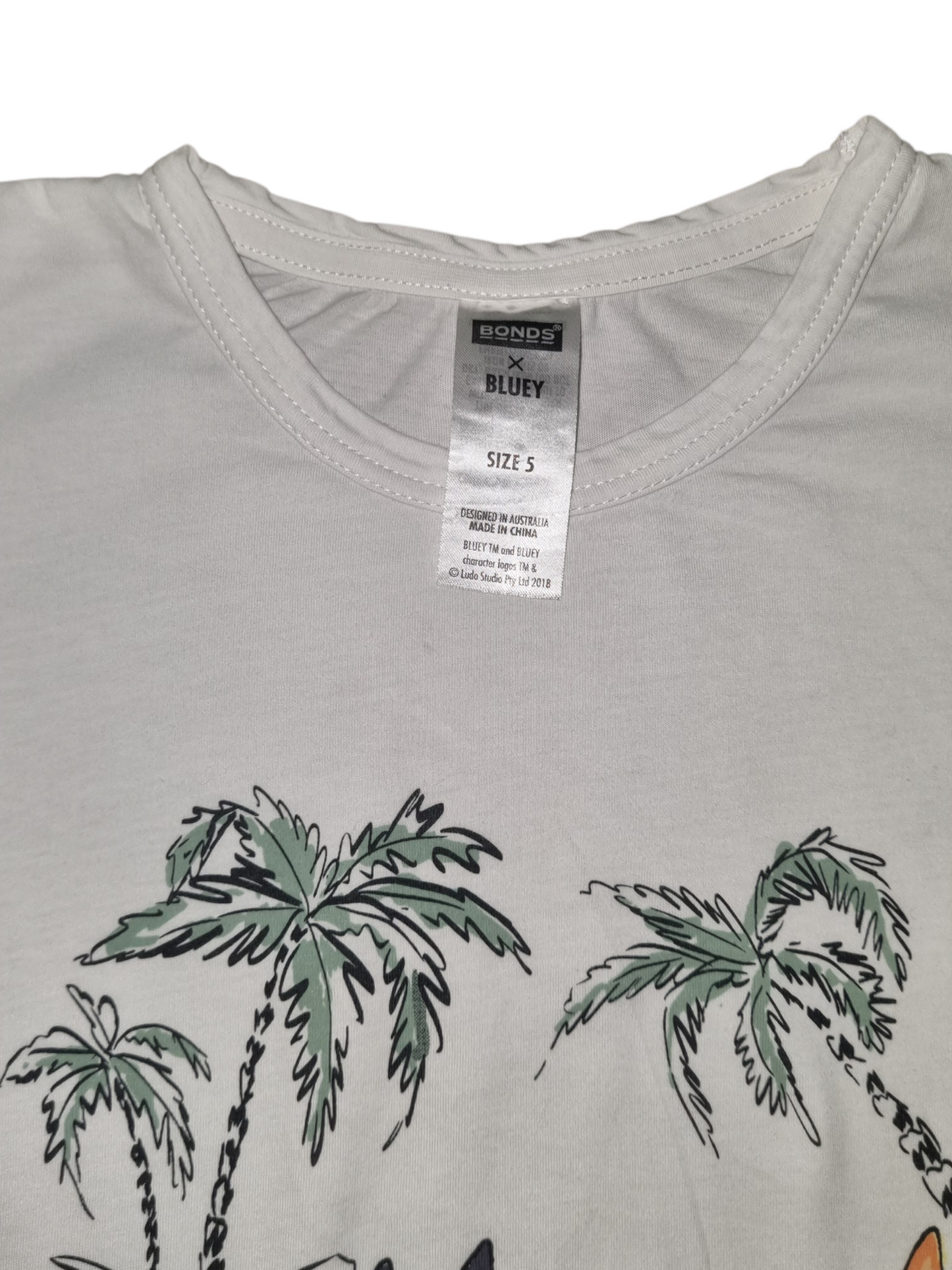 Bonds - Bluey T-Shirt - Size 5