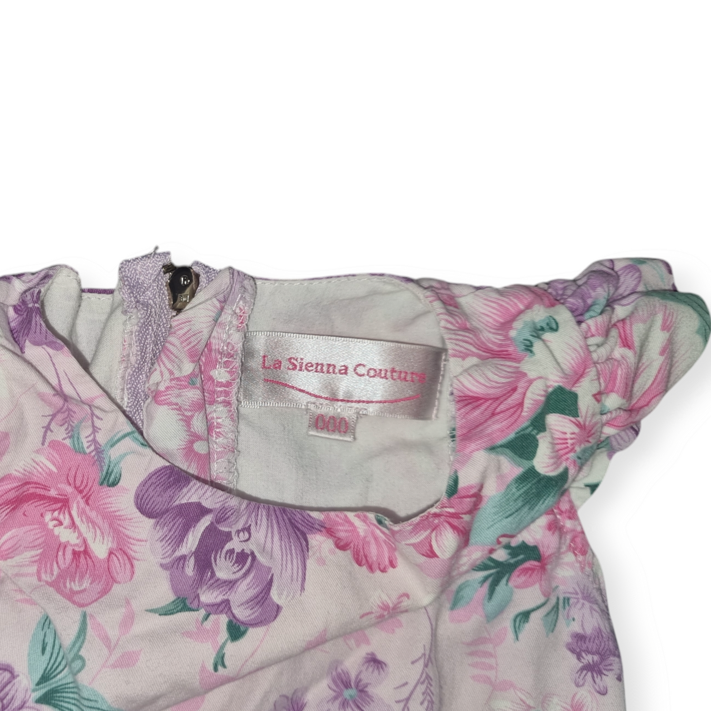 La Sienna - Floral Bubble Suit - Size 000