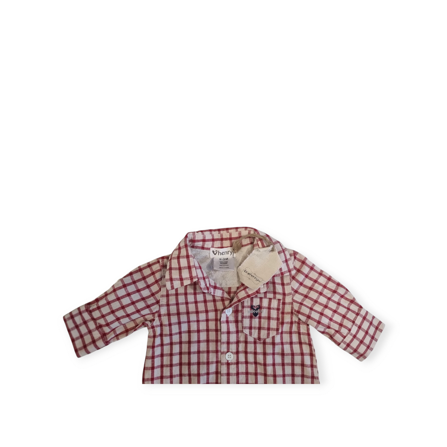 Love Henry - Long Sleeve Body Suit - size 000