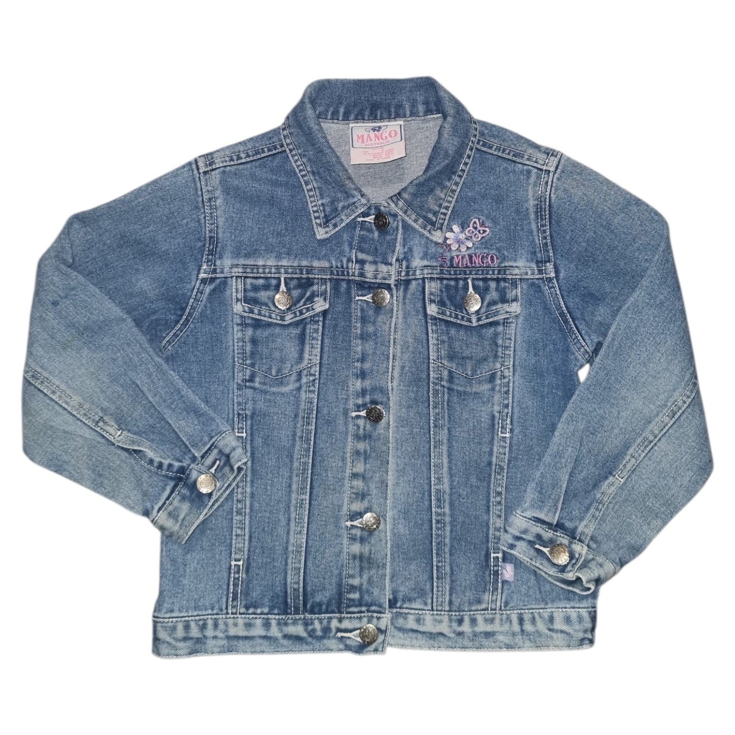 Mango - Denim Jacket - Size 6