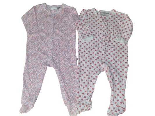 Marquise - Pattern Onesies x2  - Size 0