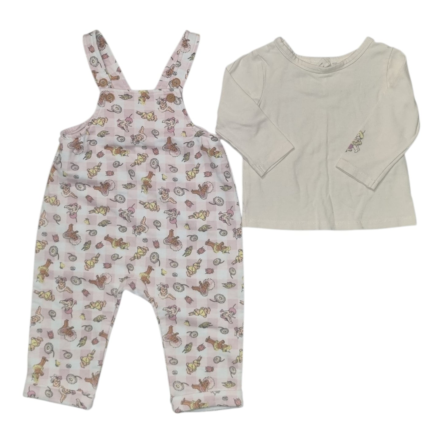 Licensed - May Gibbs Gumnut Baby Overall Set - Size 0