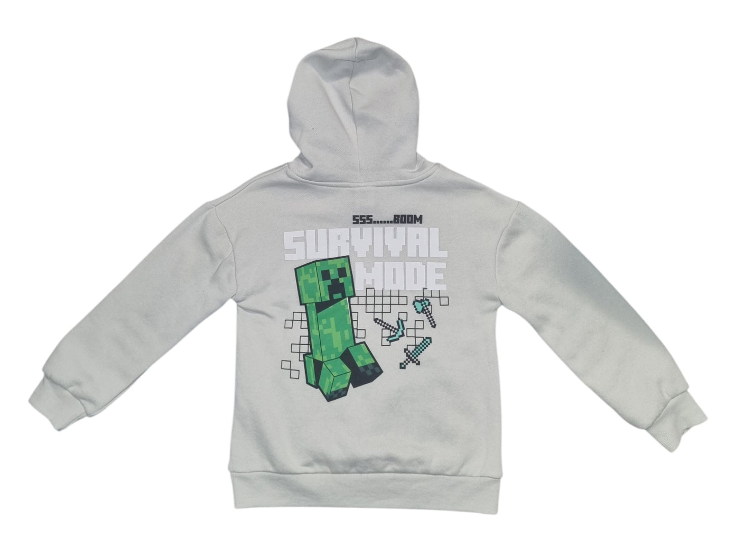 Licensed - Minecraft Hooded Jumper - Size 7