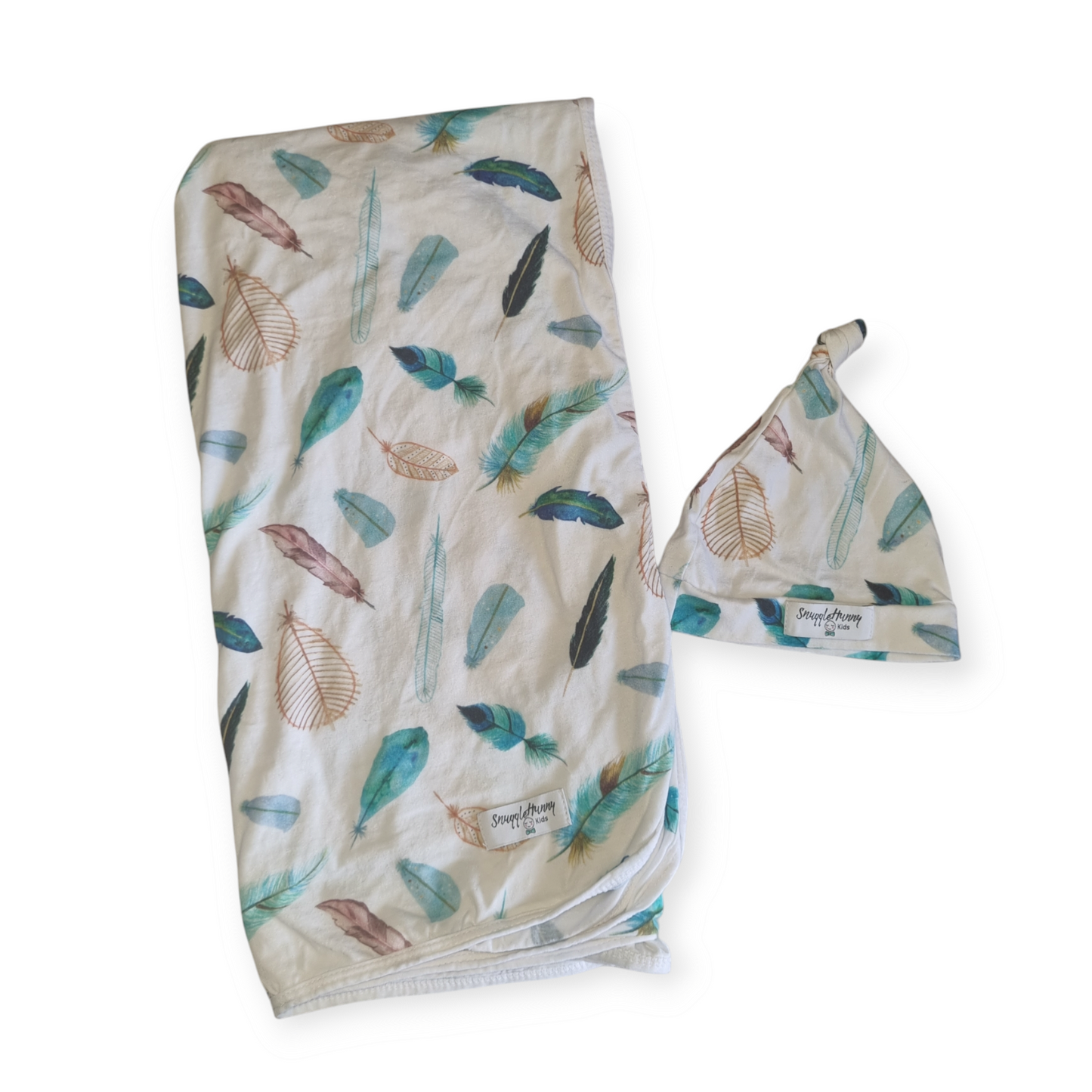 Snuggle Hunny Jersey Wrap & Knot Beanie