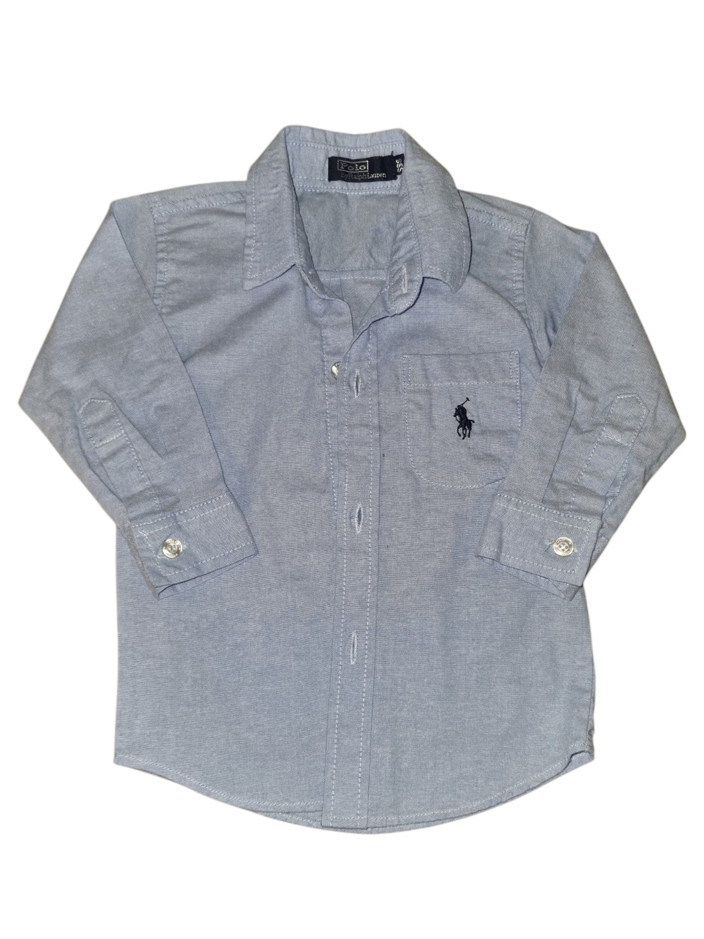 Polo Ralph Lauren - Blue Button Up Shirt - Size 0-1