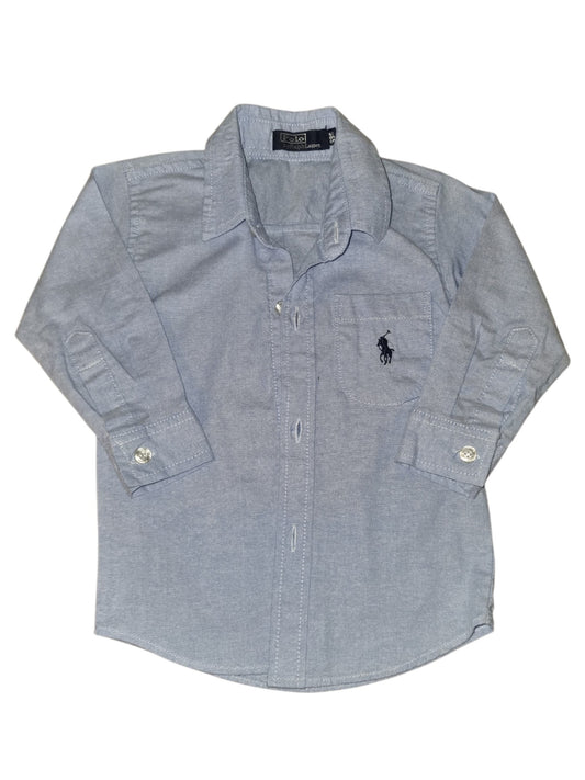 Polo Ralph Lauren - Blue Button Up Shirt - Size 0-1