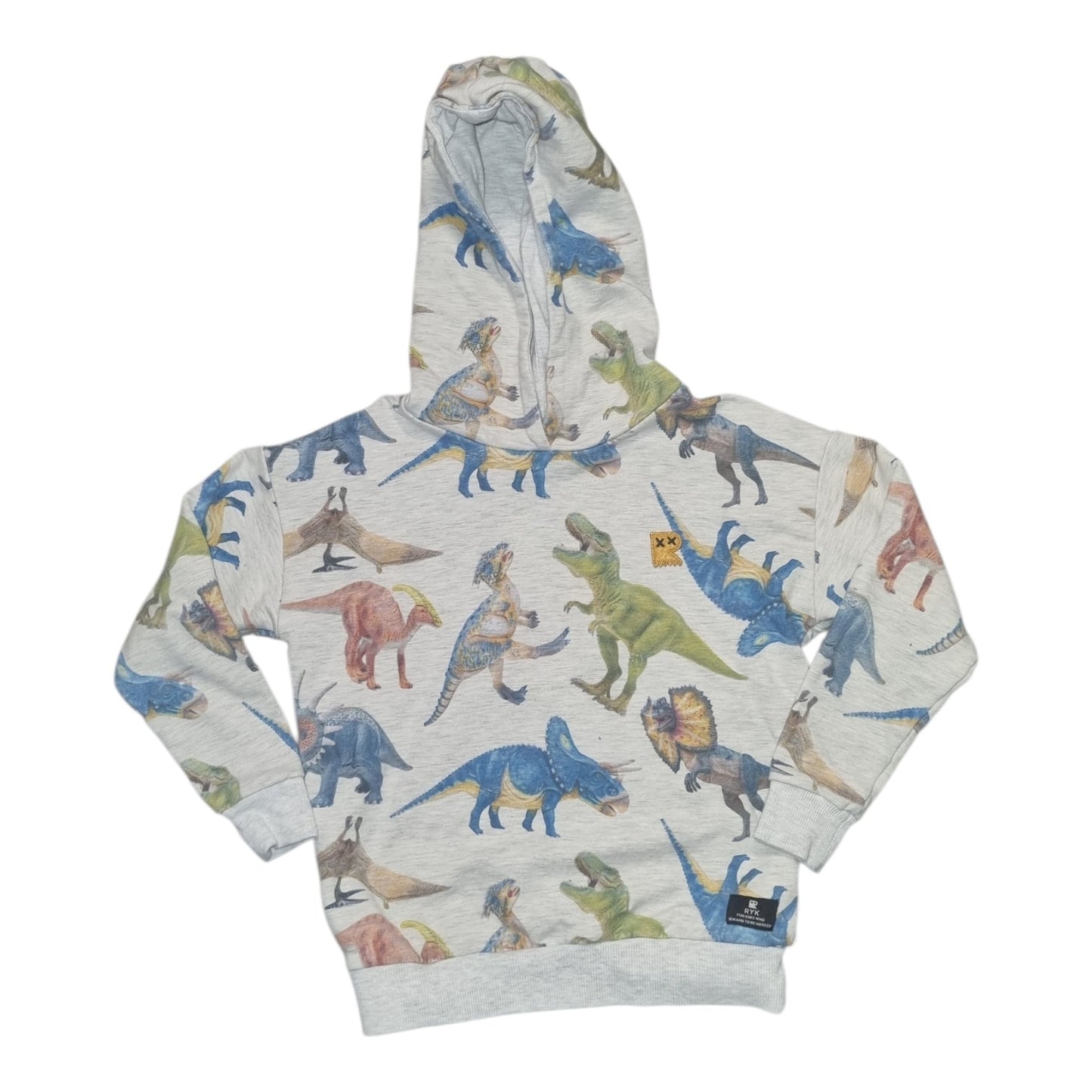 Rock Your Kid - Dinosaur Pattern Tracksuit - Size 7