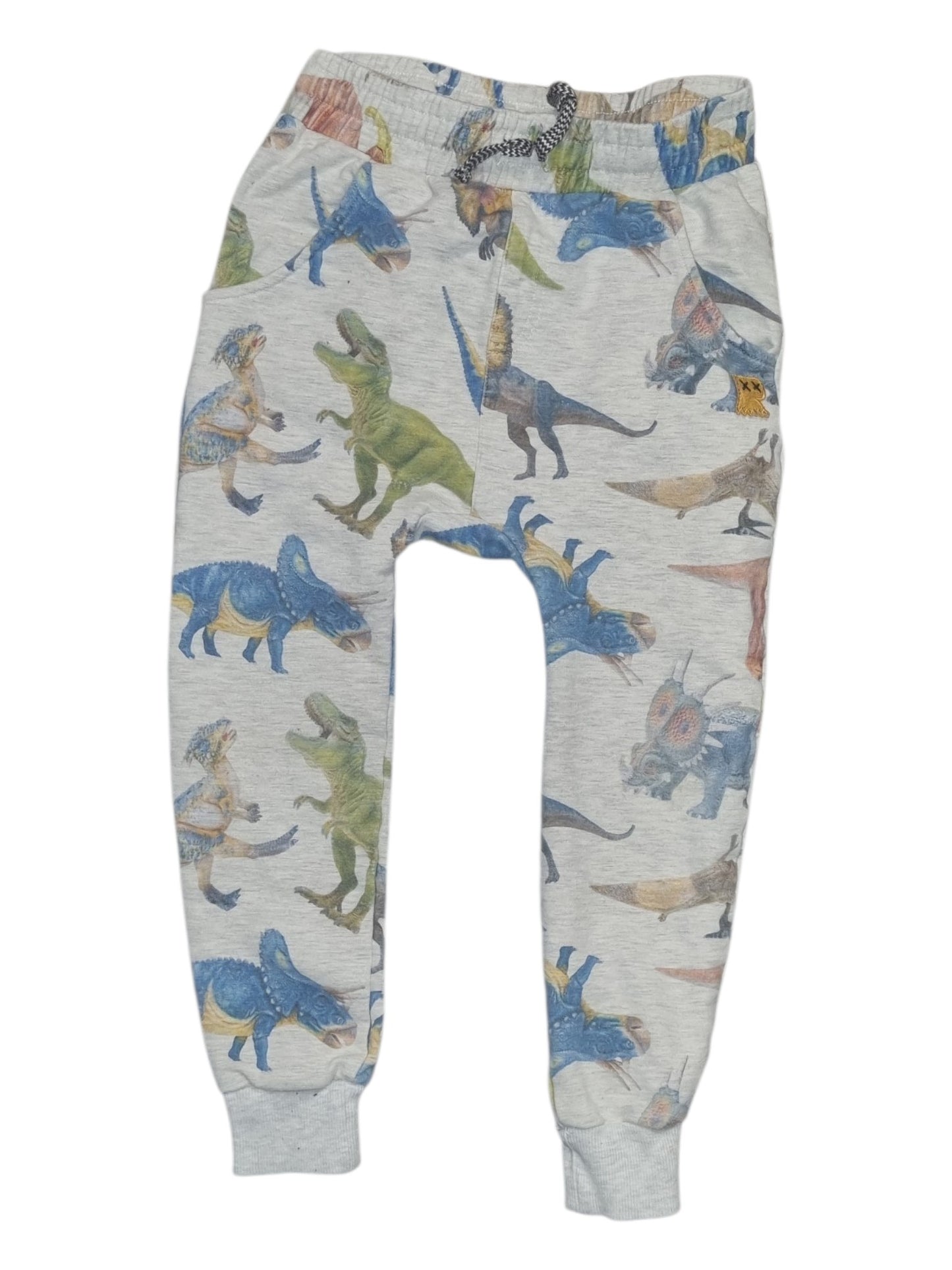 Rock Your Kid - Dinosaur Pattern Tracksuit - Size 7