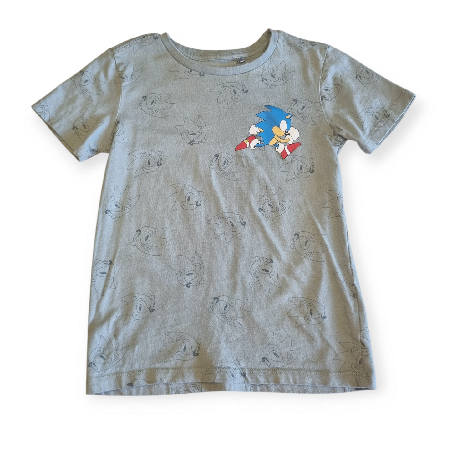 Licensed - Sonic the Hedgehog T-shirt - Size 7