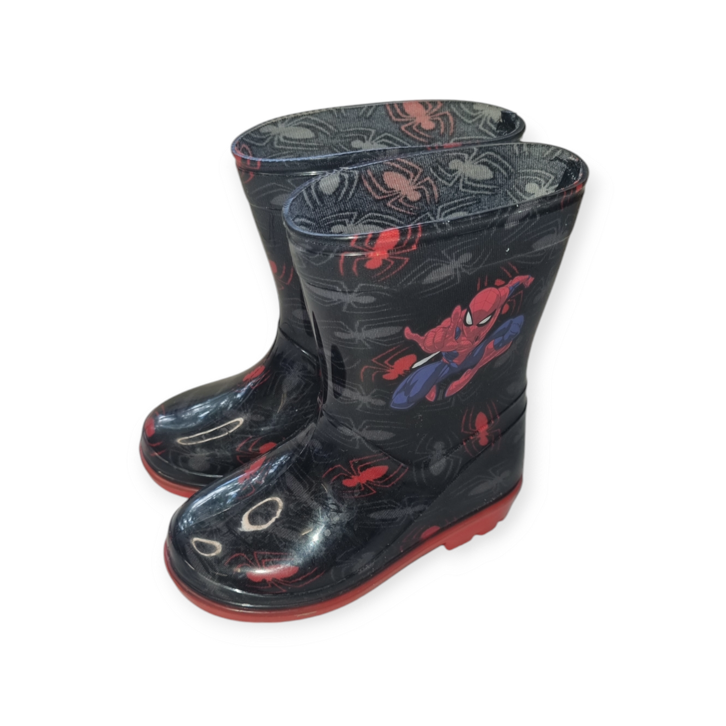 Licensed - Spiderman Gumboots - size 6