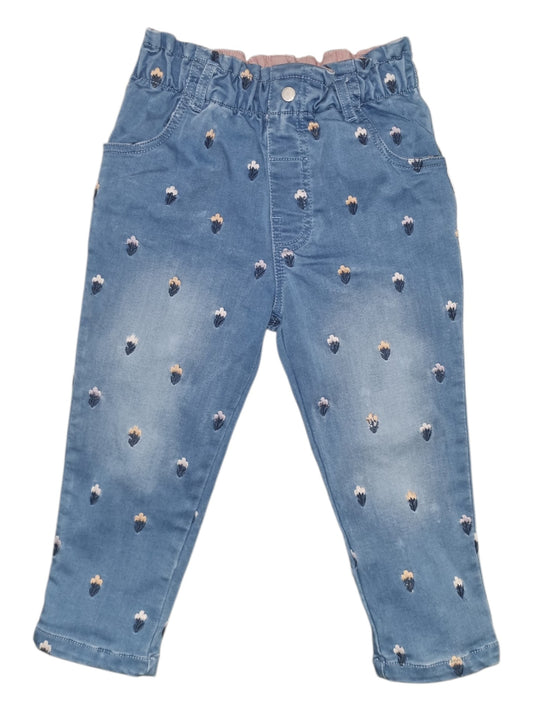 Sprout - Flower Jeans - Size 2
