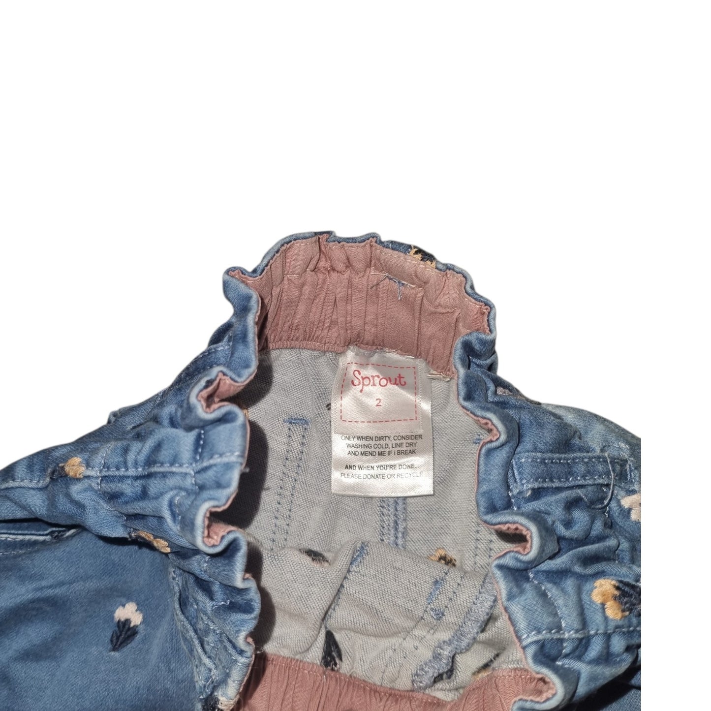 Sprout - Flower Jeans - Size 2