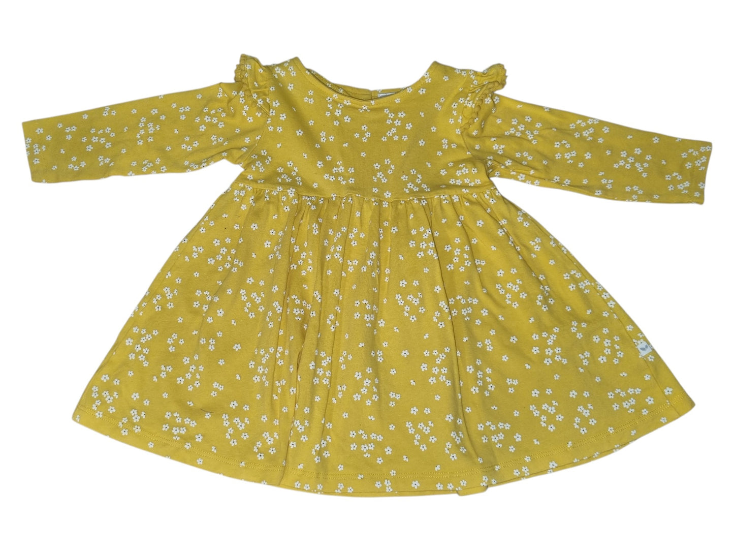 Sprout - Yellow Dress & Legging Set - Size 0