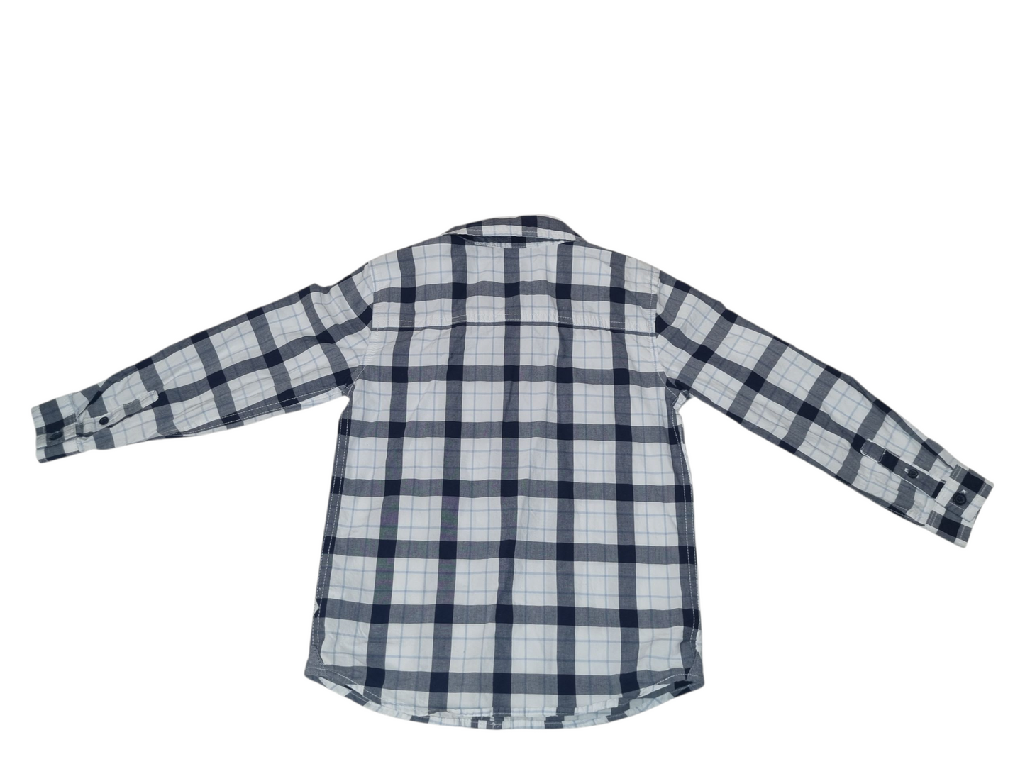 Target Kids - Black & White Checked Dress Shirt - Size 6