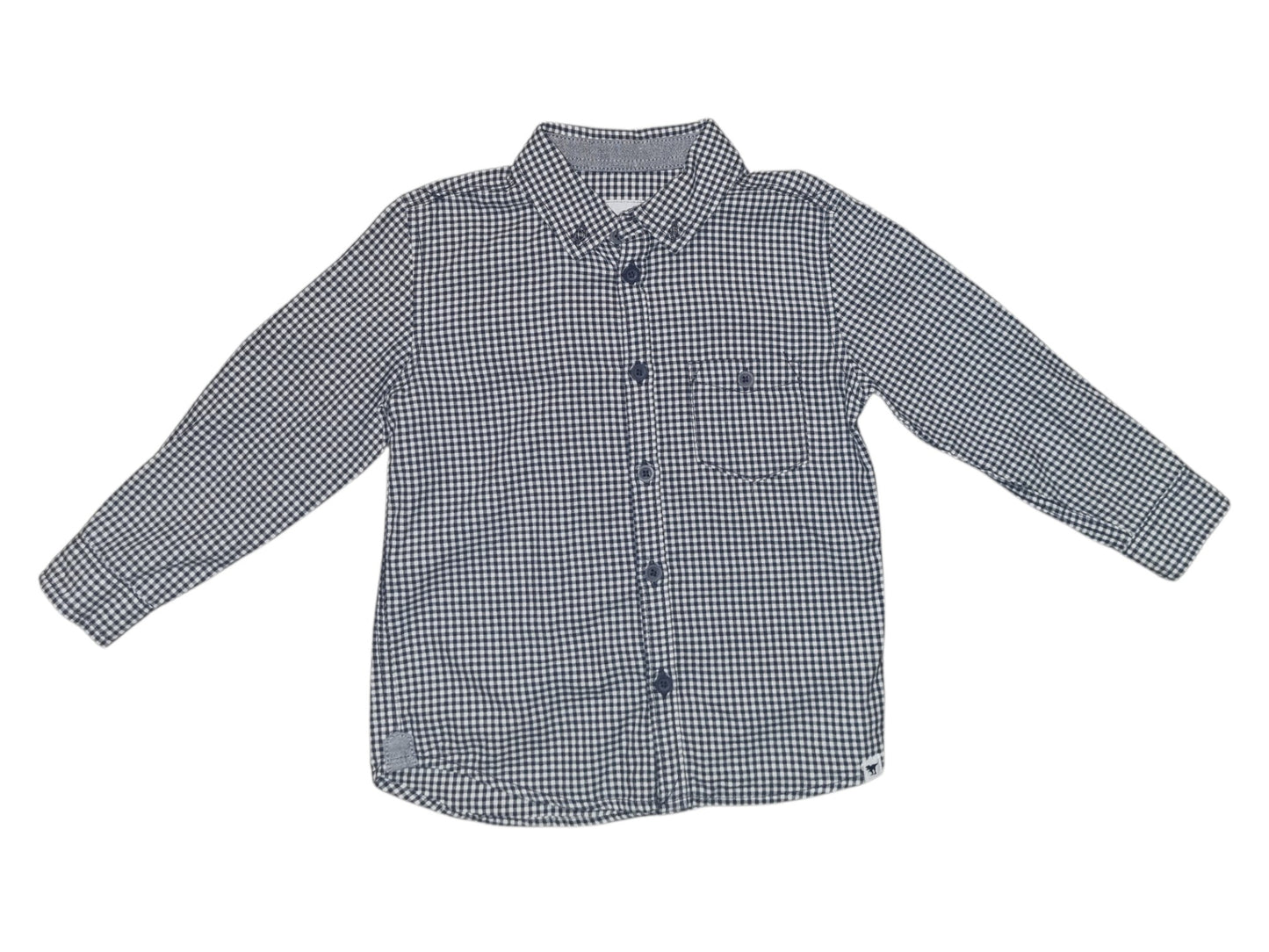 Target - Long Sleeve Check Dress Shirt - Size 4