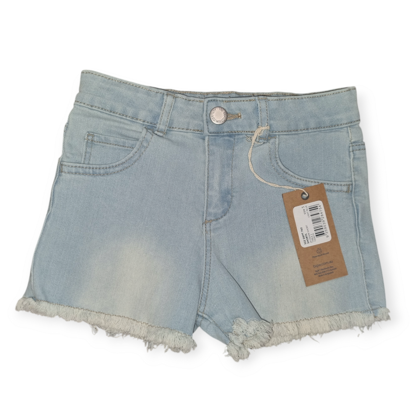 The Denim Company - Light Denim Shorts - Size 5