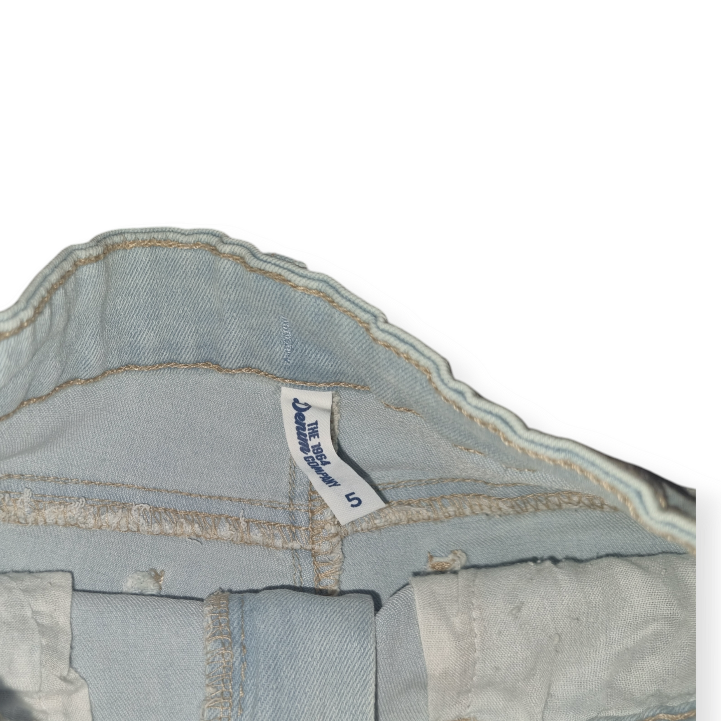 The Denim Company - Light Denim Shorts - Size 5