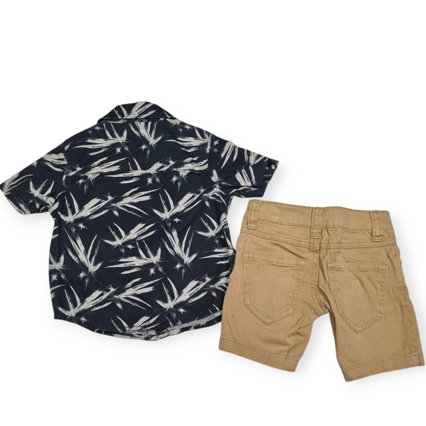 Tilt & Breakers - Dress Shirt & Shorts set - Size 0