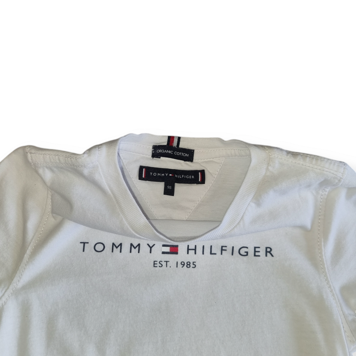 Tommy Hilfiger - White T-Shirt - Size 2-3 years