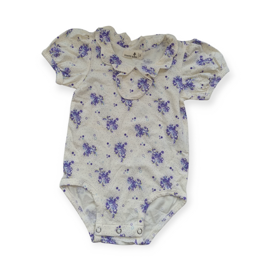 Toot Kids - Floral romper - Size 2