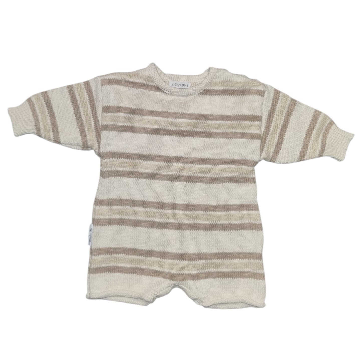 Ziggy Lou - Stripe Cream Knit - Size 000