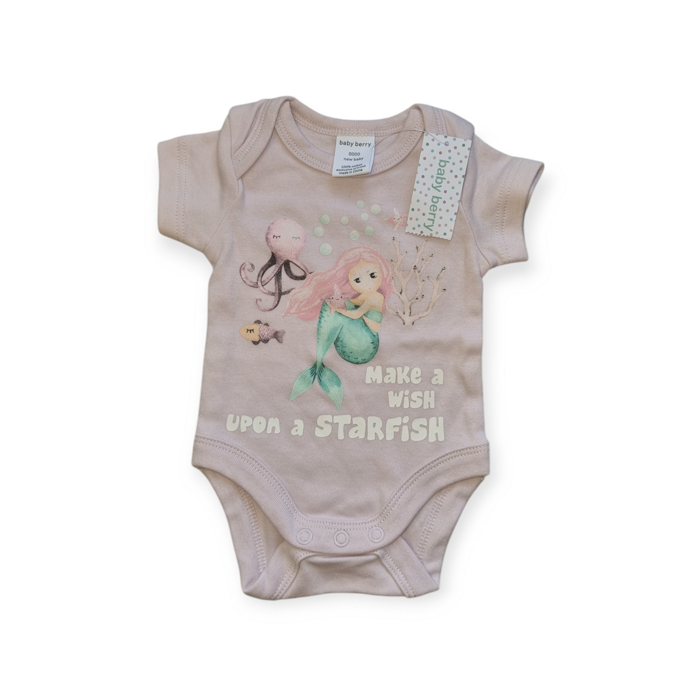 Baby Berry - Mermaid Romper - Size 0000