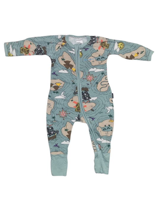 Bonds - Map Pattern Wondersuit - Size 00
