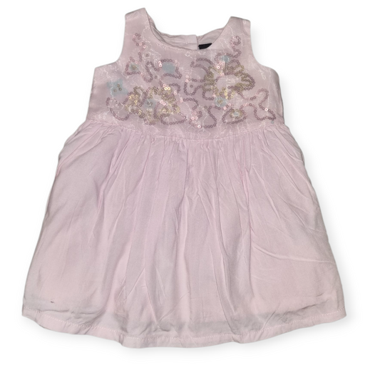 Peter Morrissey Baby - Pink Sequin Dress - Size 000