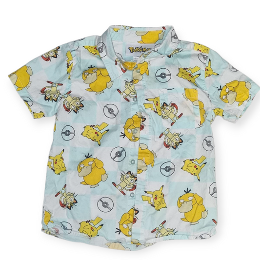 Licensed - Pokemon Dress Shirt - Size 6