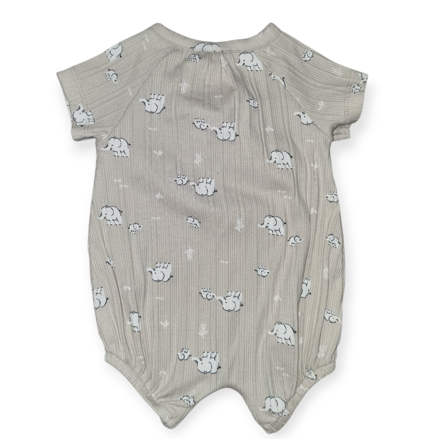 Baby Berry - Elephant Print Romper - Size 0000