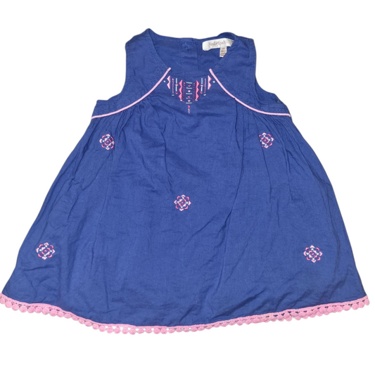 Fox & Finch - Blue & Pink Dress - Size 00