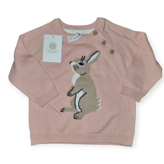 Dymples - Bunny Knit Jumper - Size 00