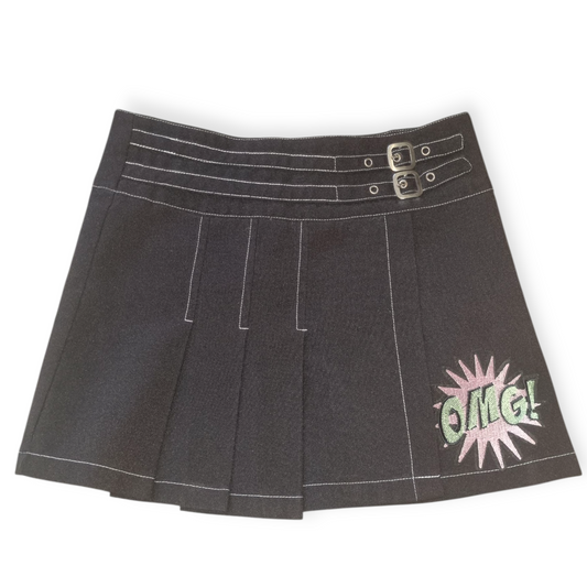 Now - Short Black Skirt - Size 7