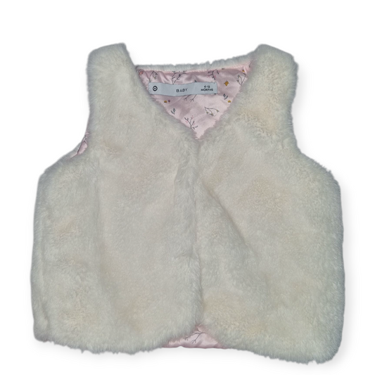 Target Baby - Fur Style Vest - Size 0