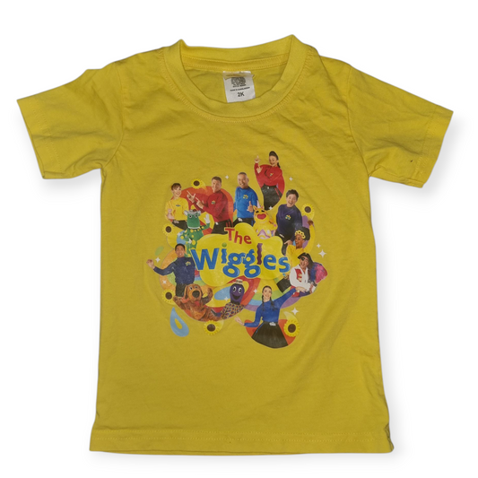 Licensed - Wiggles Yellow T-Shirt - Size 2