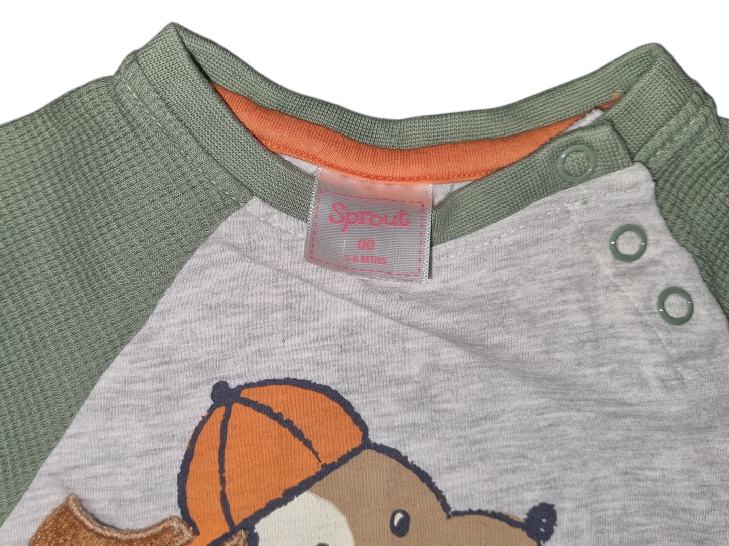 Sprout - Skater Dog Long Sleeve Shirt - Size 00