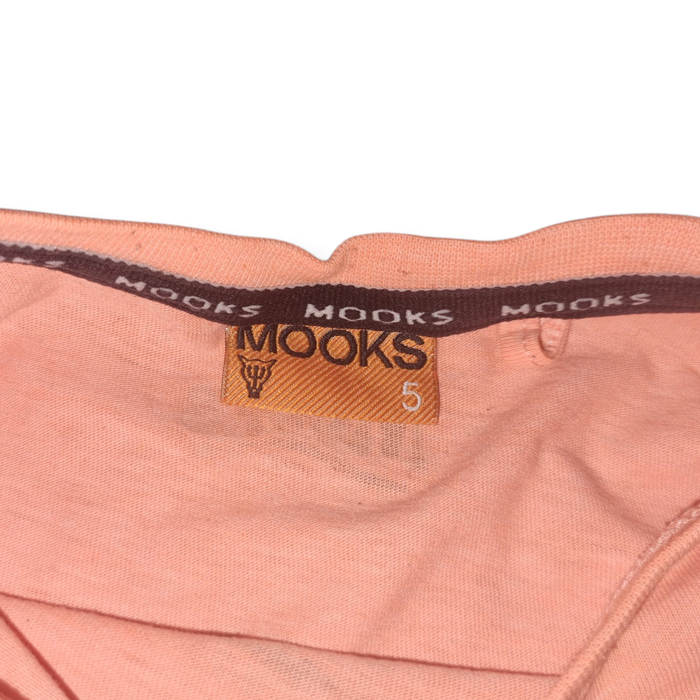 Mooks - Orange Panda T-Shirt - Size 5