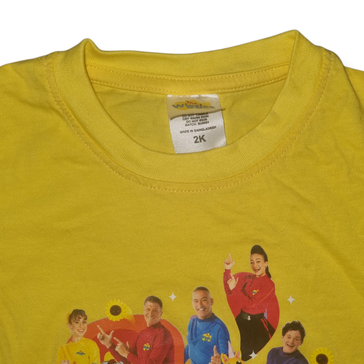 Licensed - Wiggles Yellow T-Shirt - Size 2