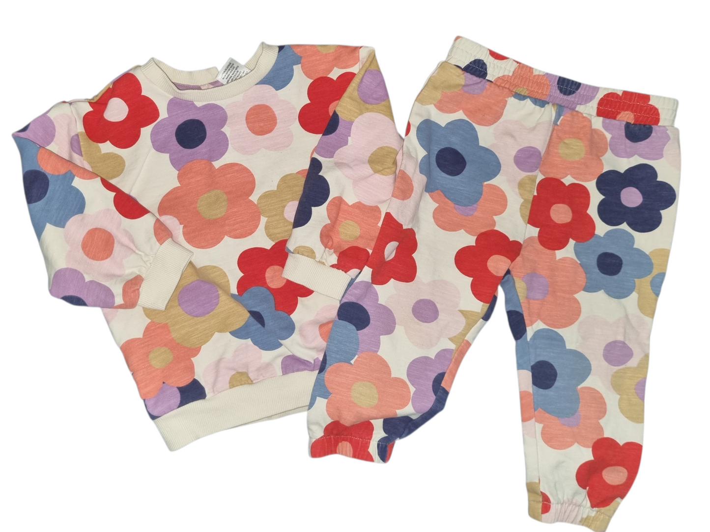Target - Floral Tracksuit - Size 1