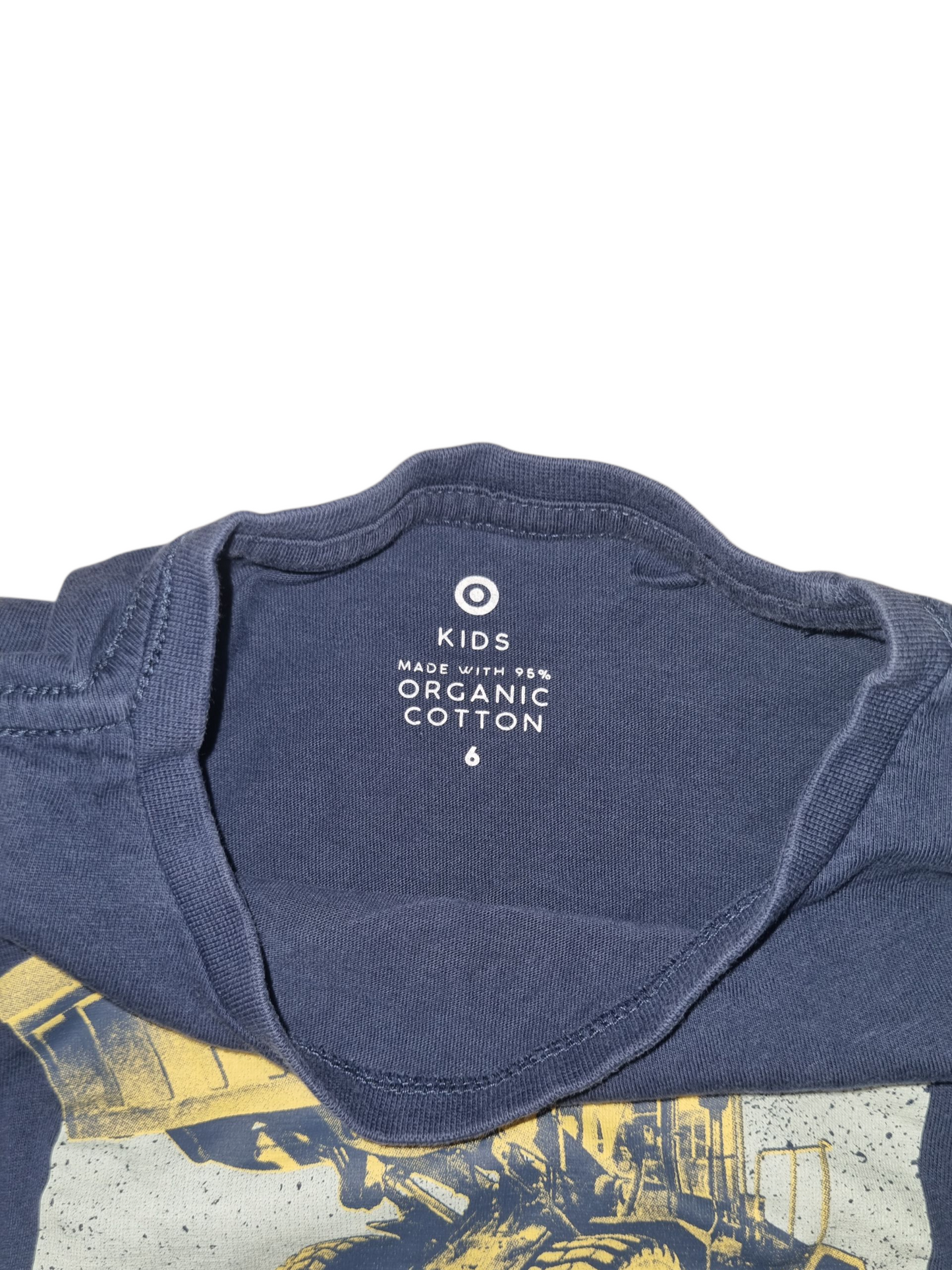 Target Kids - Long Sleeve Navy Dump Truck Shirt - Size 6
