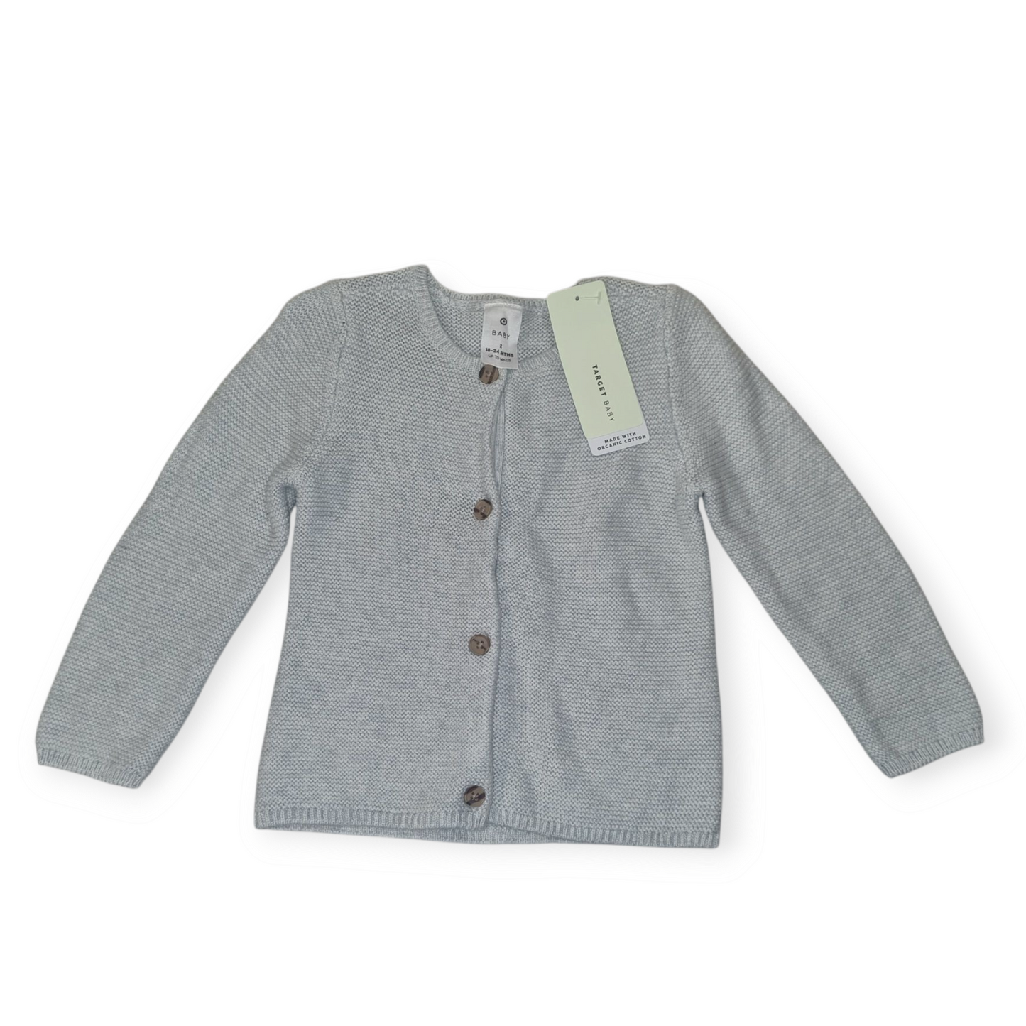 Target Baby - Grey Knit Jumper - Size 2