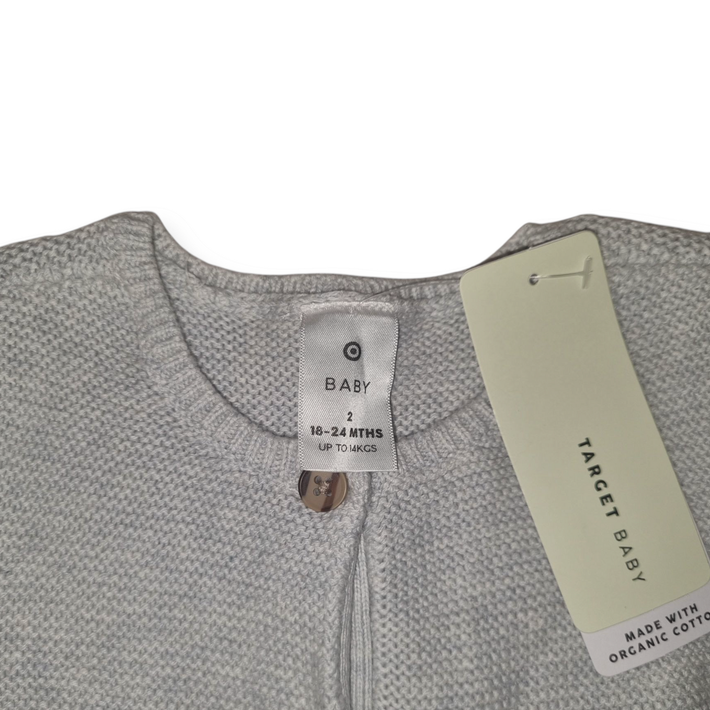 Target Baby - Grey Knit Jumper - Size 2